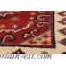 World Menagerie One-of-a-Kind Pyburn Hand-Knotted Wool Cream/Red Area Rug WRMG5716